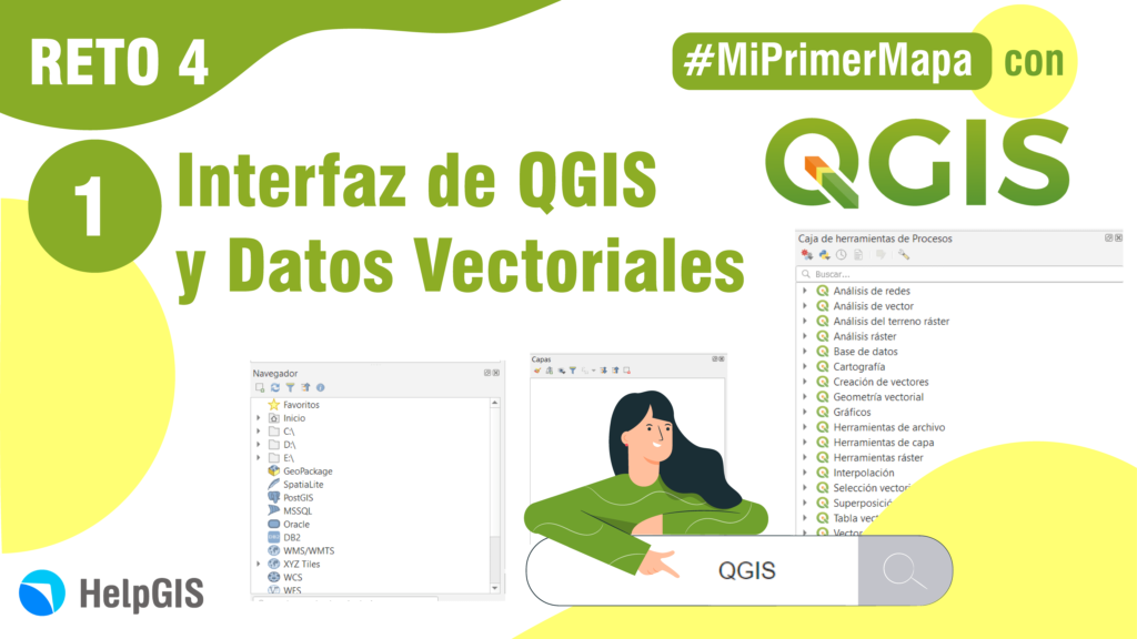 Interfaz de QGIS Y datos Vectoriales.
